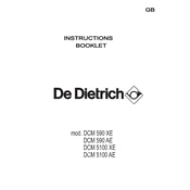 De Dietrich DCM5100AE Cooker manual cover