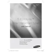 Samsung HT-EM45 Home Theater System manual cover