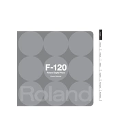 Roland F-120 manual cover