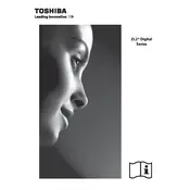 Toshiba 55ZL2B TV manual cover