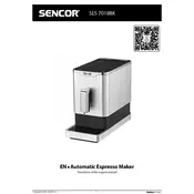 Sencor SES 7018BK Coffee Maker manual cover