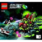 LEGO Galaxy Squad 70708-2 Construction Set manual cover