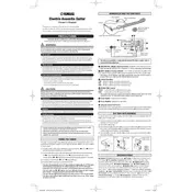 Yamaha System61 Guitar manual cover