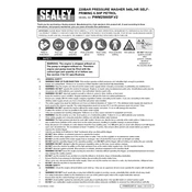 Sealey PWM2500SP.V2 Pressure Washer manual cover