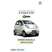 Tata Nano Emax Car manual cover