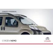 Citroën Nemo 2011 Minivan manual cover