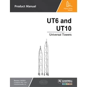 Campbell Scientific UT6 Tower manual cover