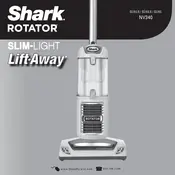 Shark Rotator NV340 Vacuum manual cover