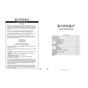 Barska TR-100 Speaker manual cover