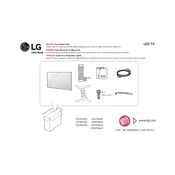 LG 55UF6800 TV manual cover