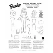 Barbie Mattel Fashion Designer Doll 29399 Toy manual cover