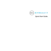 Dell Streak 7 Tablet manual cover