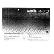 Yamaha R-70 Receiver manual cover