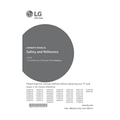 LG 43UH6100 TV manual cover