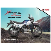 Hero Xpulse 200 4V 2023 Motorcycle manual cover