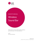 LG SK5Y SK5Y.DUSALLK Sound Bar