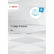 Bosch Series 6 KGE49AWCAG Refrigerator manual cover