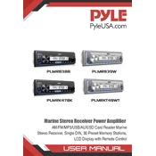 Pyle PLMRB38B Stereo Receiver manual cover