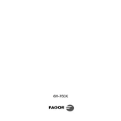 Fagor 6H-760B Oven manual cover