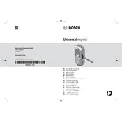 Bosch UniversalInspect Camera manual cover