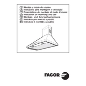 Fagor 2CCF-230B Hood manual cover