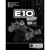 HPI Racing E10 Drift 115372 Race Kit manual cover