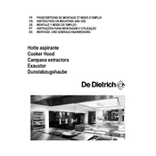 De Dietrich DHT1119X Hood manual cover