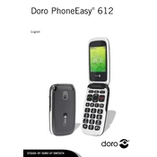 Doro PhoneEasy 612 Phone manual cover