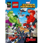 LEGO Captain America 76076-1 Construction Set manual cover