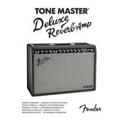 Fender Tone Master Deluxe Reverb 2274100000 120V 60Hz NA Amplifier manual cover