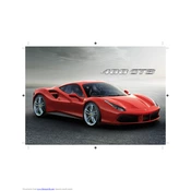 Ferrari 488 GTB Car manual cover