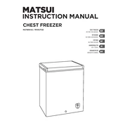 Matsui M145CF12E manual cover