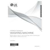 LG WM3488HS WM3488HS.ALSEEUS Washing Machine manual cover