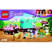 LEGO Friends 3186 Construction Set manual cover