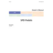 Shimano Road SPD PD-ES600 Pedal manual cover