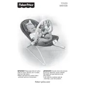 Fisher Price Mattel Comfy Time BMH08 Bouncer manual cover