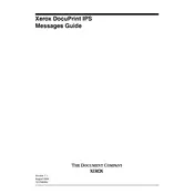 Xerox DocuPrint IPS Printer manual cover