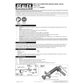 Sealey VS0286 Brake WInd-Back manual cover