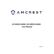 Amcrest AF-2MVD-VARIB Security Camera manual cover