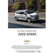 Chevrolet Spark 2020 manual cover