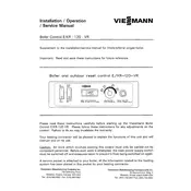 Viessmann Boiler Control E-KR-120-VR Control Unit manual cover