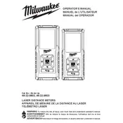 Milwaukee 48-22-9802 Laser manual cover