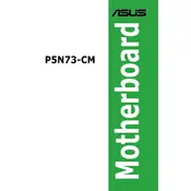 ASUS P5N73-CM Motherboard manual cover