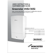 Worcester LPG 25Si 2008 Boiler manual cover