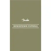 Fender Downtown Express Effects Pedal manual cover