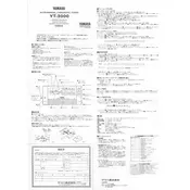 Yamaha YT-3000 Tuner manual cover