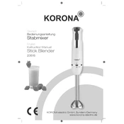 Korona 23515 Blender manual cover