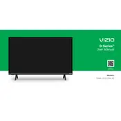 Vizio D24f4-J01 TV manual cover