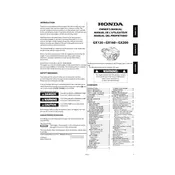 Honda GX120 2021 Engine manual cover