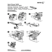 Xerox Phaser 6600 Toner Cartridge Printer manual cover